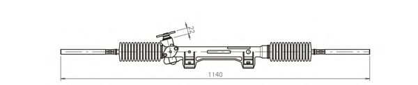 Рулевой механизм GENERAL RICAMBI PE4014