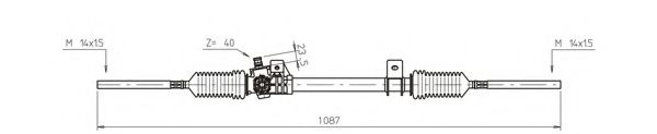 Рулевой механизм GENERAL RICAMBI RE4027