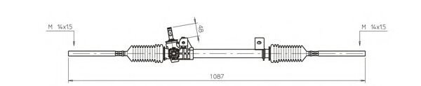 Рулевой механизм GENERAL RICAMBI RE4046