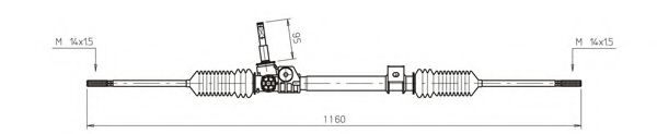 Рулевой механизм GENERAL RICAMBI RE4048