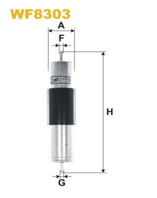 Топливный фильтр WIX FILTERS WF8303