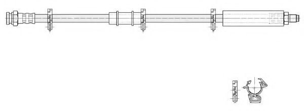 Тормозной шланг CEF 516975