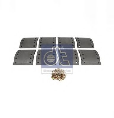 Комплект тормозных башмаков, барабанные тормоза FEBI BILSTEIN 08976