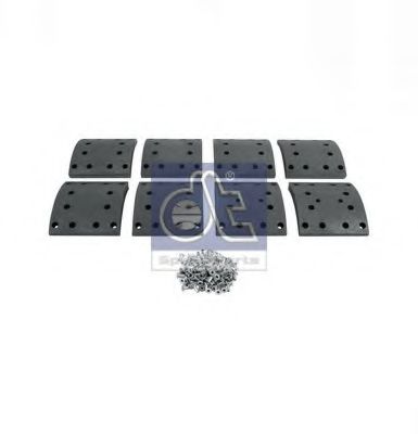 Комплект тормозных башмаков, барабанные тормоза DT 7.92427