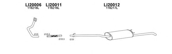 Система выпуска ОГ VENEPORTE 200002