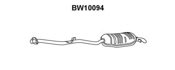 Глушитель выхлопных газов конечный VENEPORTE BW10094