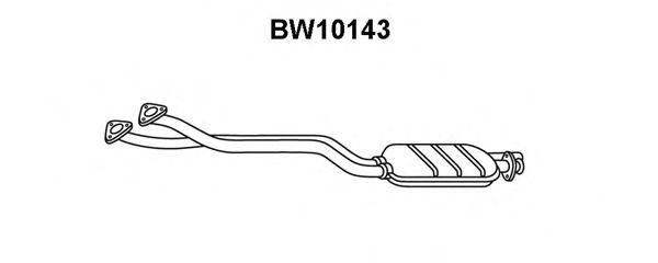 Предглушитель выхлопных газов VENEPORTE BW10143