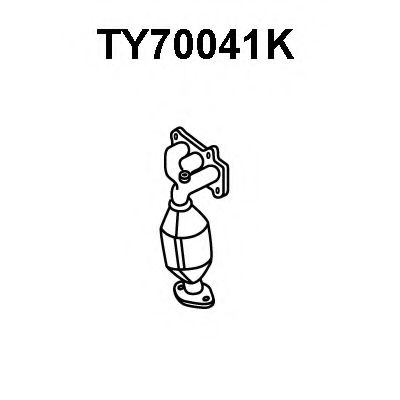 Катализатор коллектора VENEPORTE TY70041K