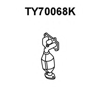 Катализатор коллектора VENEPORTE TY70068K