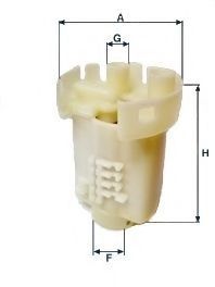 Топливный фильтр UNIFLUX FILTERS XB329