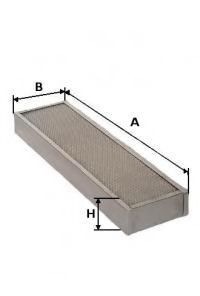 Фильтр, воздух во внутренном пространстве FLEETGUARD AF4810