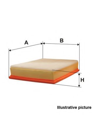 Воздушный фильтр OPEN PARTS EAF3462.10