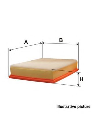 Воздушный фильтр OPEN PARTS EAF3526.10
