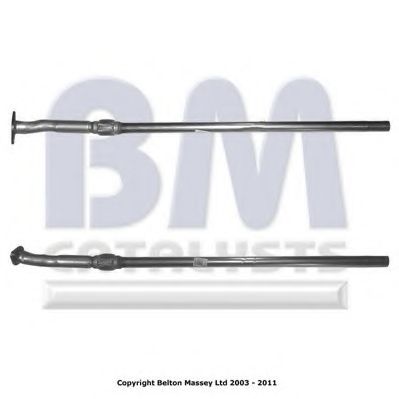 Труба выхлопного газа BM CATALYSTS BM50107