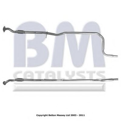 Труба выхлопного газа BM CATALYSTS BM50087