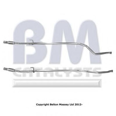 Труба выхлопного газа BM CATALYSTS BM50242
