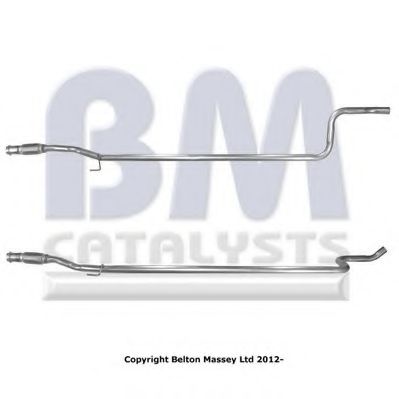 Труба выхлопного газа BM CATALYSTS BM50248