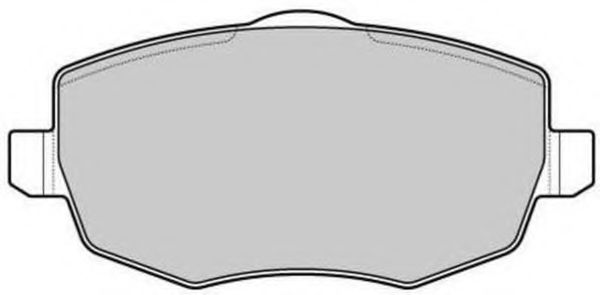 Комплект тормозных колодок, дисковый тормоз FREMAX FBP-1744