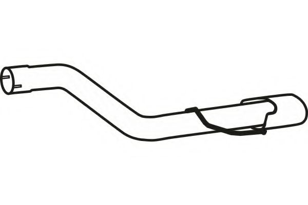 Труба выхлопного газа FENNO 43031