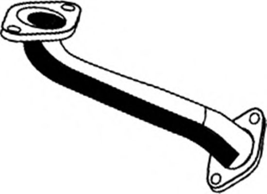 Труба выхлопного газа ASMET 24021