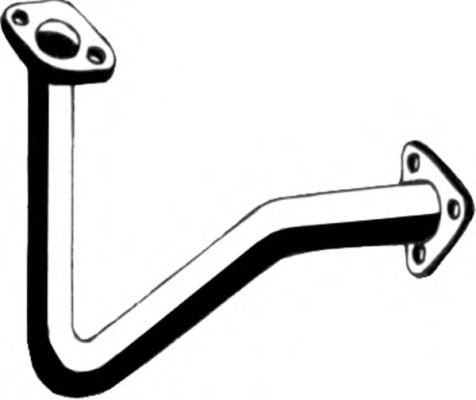 Труба выхлопного газа ASMET 05.053