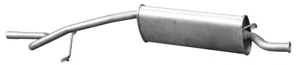 Глушитель выхлопных газов конечный ASMET 16047