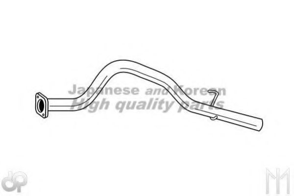 Труба выхлопного газа ASHUKI D21207