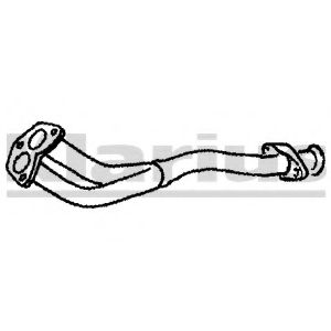 Труба выхлопного газа KLARIUS 110240