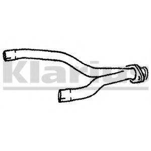 Труба выхлопного газа KLARIUS 120097
