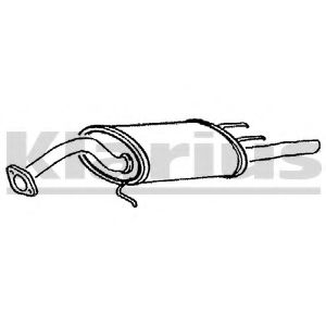 Глушитель выхлопных газов конечный KLARIUS 220240