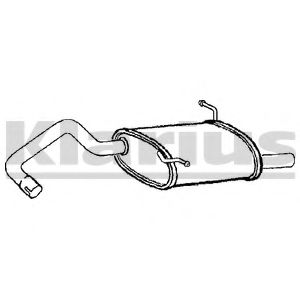 Глушитель выхлопных газов конечный KLARIUS 220777