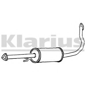 Средний глушитель выхлопных газов KLARIUS 240738