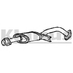 Средний глушитель выхлопных газов KLARIUS CL59J