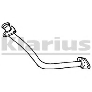 Труба выхлопного газа KLARIUS GM38V