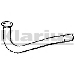 Труба выхлопного газа KLARIUS RN289C