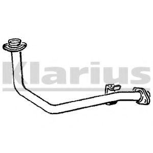 Труба выхлопного газа KLARIUS RN550T