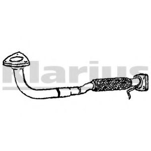 Труба выхлопного газа KLARIUS RR164D