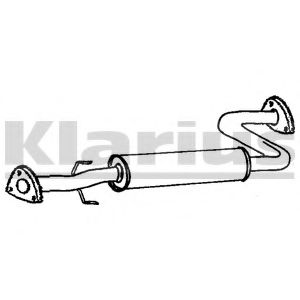 Средний глушитель выхлопных газов KLARIUS RR268B