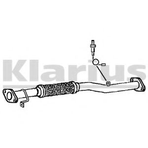 Труба выхлопного газа KLARIUS 142739