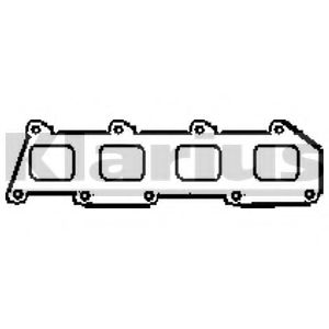 Прокладка, труба выхлопного газа KLARIUS 410641