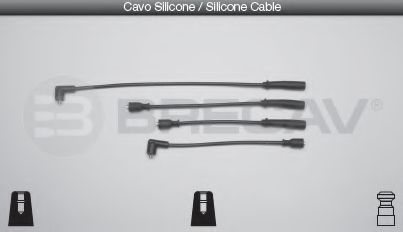 Комплект проводов зажигания BRECAV 44501