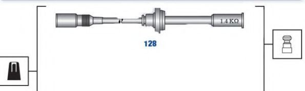 Провод зажигания BRECAV 9212890