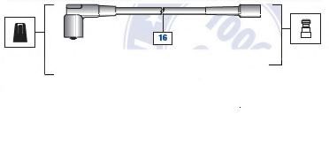 Провод зажигания BRECAV 921630