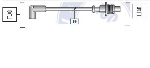 Провод зажигания BRECAV 921960