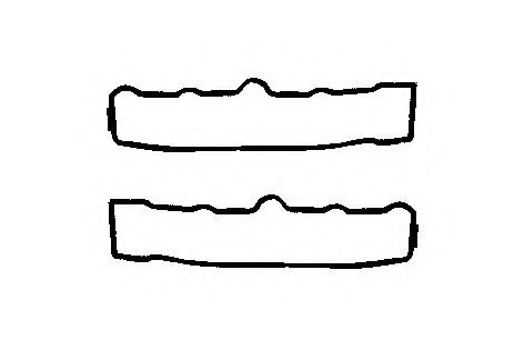 Комплект прокладок, крышка головки цилиндра BGA RK6379