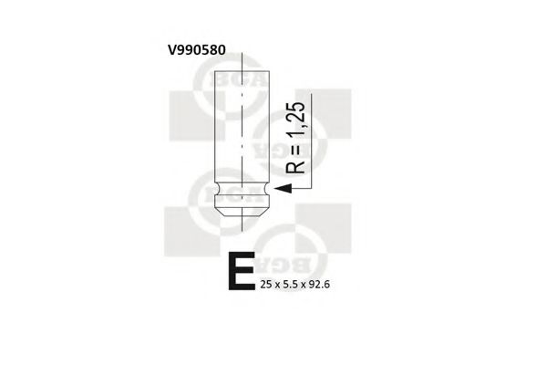 Выпускной клапан BGA V990580