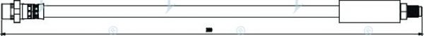 Тормозной шланг APEC braking HOS3805