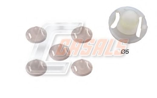 Ремкомплект, тормозной суппорт CASALS MD653