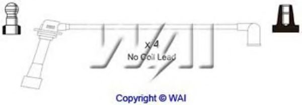Комплект проводов зажигания WAIglobal ISL421