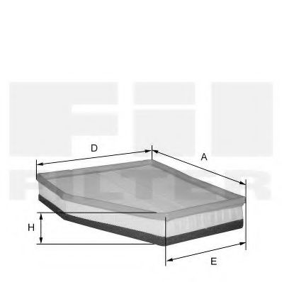 Воздушный фильтр FIL FILTER HP 2237